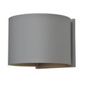 Access Lighting Curve, BiDirectional Outdoor LED Wall Mount, Satin Finish 20399LEDMGRND-SAT